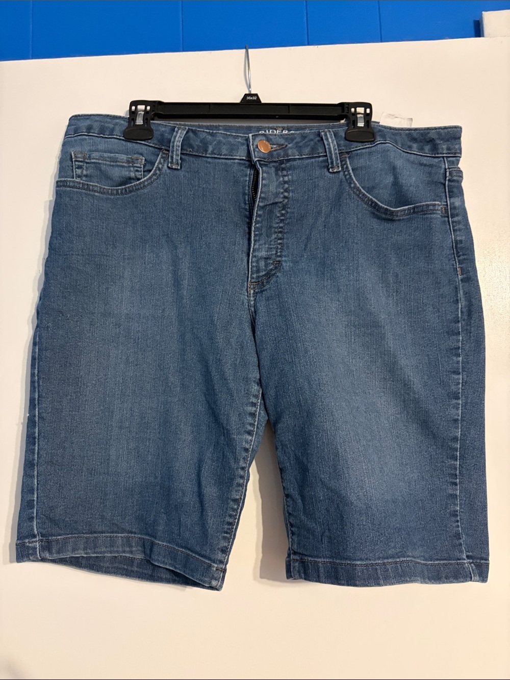 Riders by Lee Blue Denim Jean Shorts